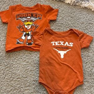 Texas Longhorns Baby Outfit Set